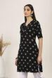 Black Rayon Straight Kurtas image number 2