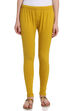 Mustard Cotton Jersey Leggings image number 0
