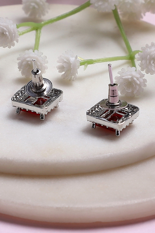 Red Alloy Studs image number 2