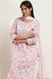 Pink Cotton Straight Set image number 6