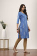 Blue Rayon Straight Kurtas image number 4