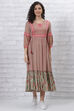 Mint Green LIVA Tiered Dress image number 0