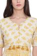 Beige Cotton Straight Kurta image number 1