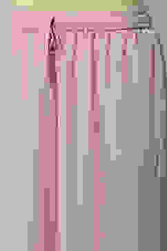 Mauve Poly Georgette Solid Straight Fit Palazzo image number 1