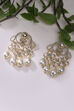 Gold Metal Brass Earring image number 1