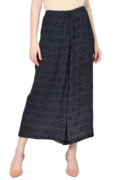 Black Modal Palazzo image number 0