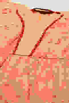 Peach Voile Tiered Dress image number 1