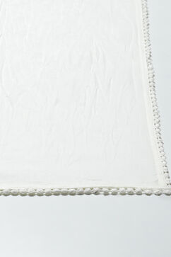 Off White Cotton Dupatta image number 1
