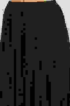 Black Poly Georgette A-Line Printed Top Lehanga Lehenga image number 2