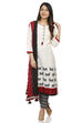 Ecru Straight Cotton Indie Kurta image number 4