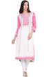White Rayon Straight Kurta image number 0