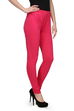 Fuschia Cotton Leggings image number 1