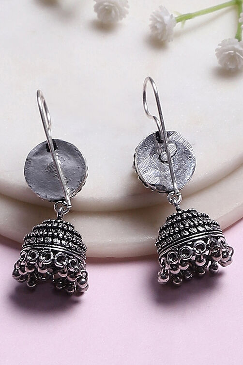 Maroon Alloy Studs image number 2