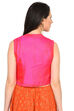 Pink Polyester Jacket image number 4