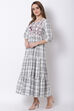 White Cotton Dress image number 2