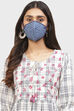 Indigo Cotton Mask image number 0