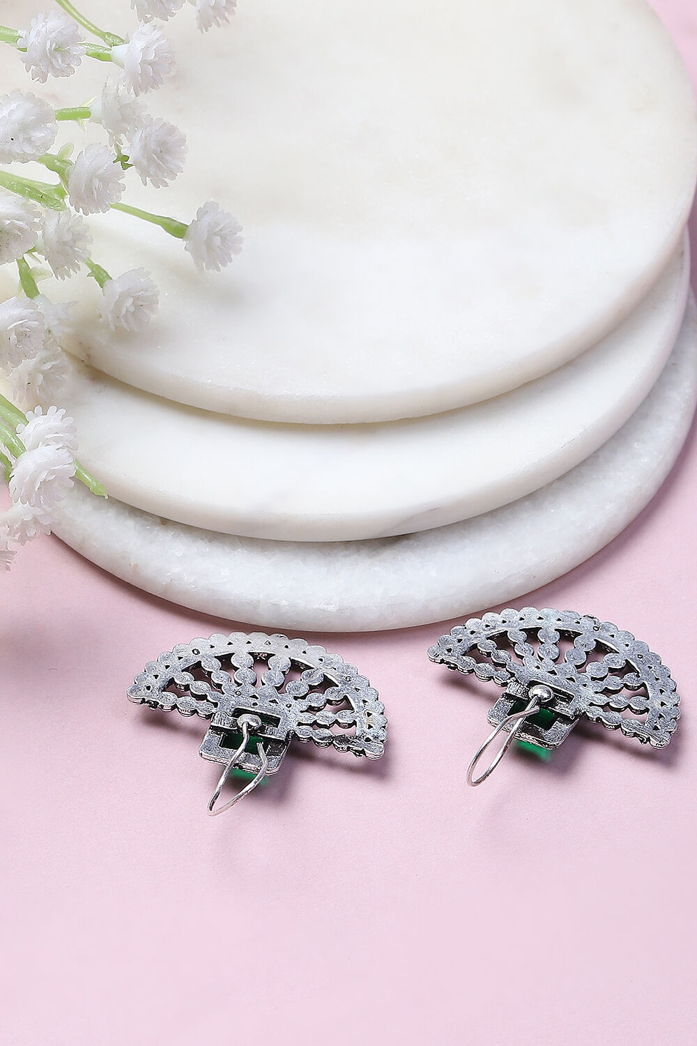 Green Alloy Drop & Danglers image number 2