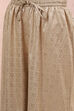 Golden LIVA Palazzo Pants image number 1