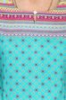 Blue Straight Viscose Rayon Kurta image number 4