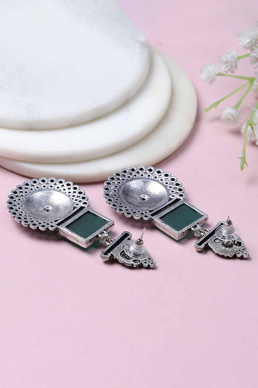 Green Alloy Drop & Danglers image number 2