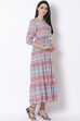 Blue Viscose Dress image number 3