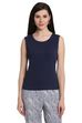 Indigo Rayon Front Open Indie Top image number 6