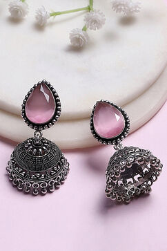 Light Pink Alloy Drop & danglers image number 0