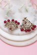 Red Brass Drop & danglers image number 2