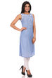 Blue Cotton Straight Kurta image number 2
