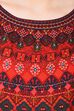 Red Straight Viscose Kurta image number 1