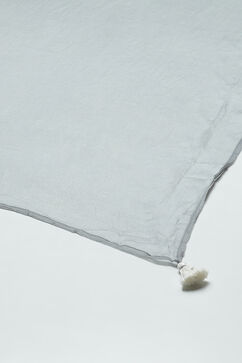 Grey LIVA Straight Suit Set image number 3
