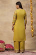 Fuschia Viscose Rayon Straight Printed Suit Set image number 5