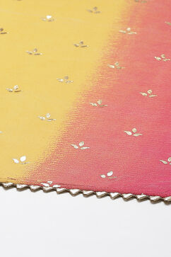 Mustard Cotton Straight Suit Set image number 6