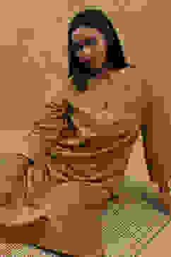 Yellow Viscose Blend Printed Straight Kurta image number 0