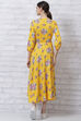 Yellow LIVA Floral Dress image number 4