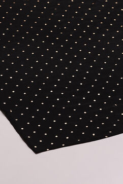 Black Art Silk Dupatta image number 1