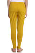 Mustard Cotton Jersey Leggings image number 4