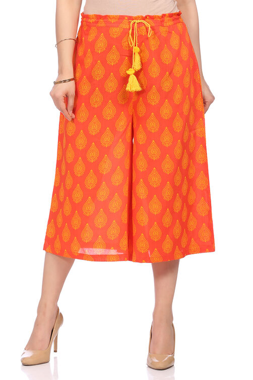 Coral Viscose Fusion Pants image number 0