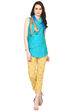 Blue Chiffon Scarf image number 3