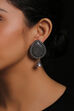 Silver Metal Brass Earring image number 1