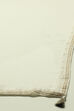 White Poly Georgette Solid Dupatta image number 1
