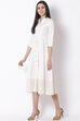 White Cotton Kalidar Dress