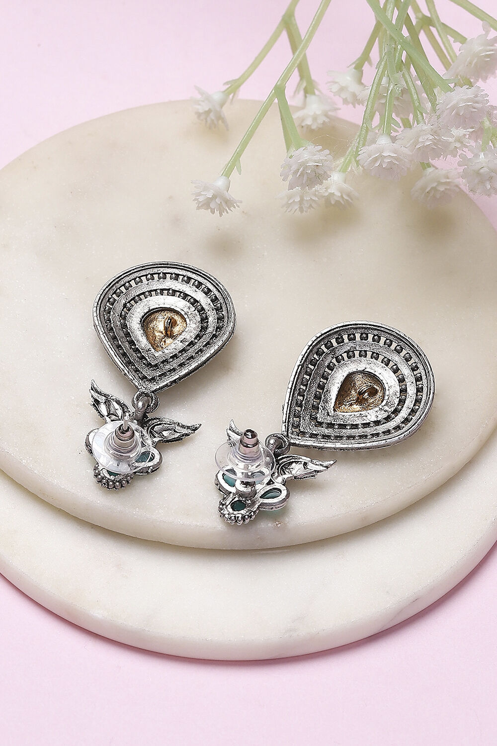 Green Alloy Drop & Danglers image number 2