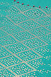 Green Cotton Flex Straight Suit Set image number 1