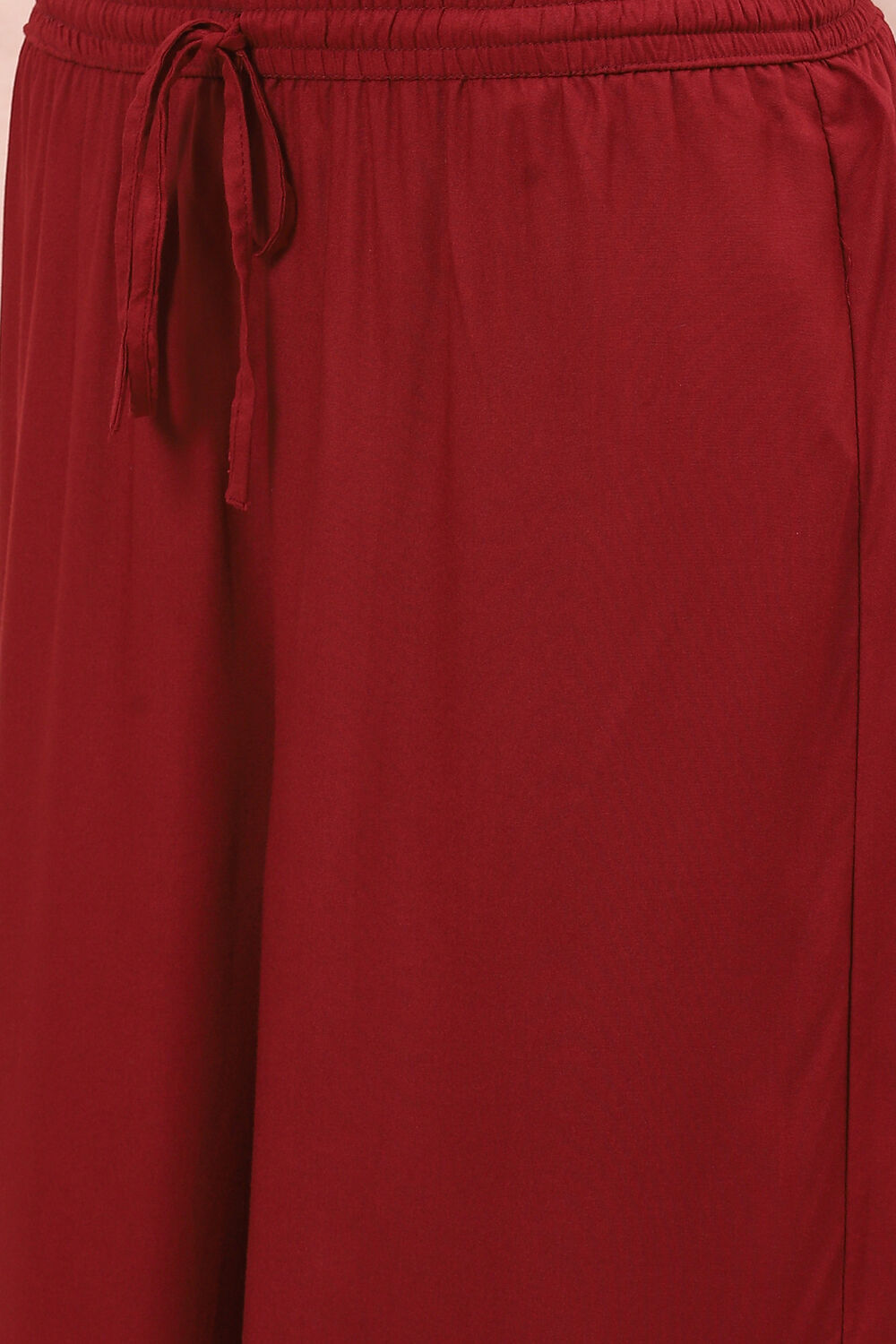 White Viscose Palazzo image number 1
