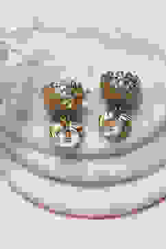 White Alloy Jhumka image number 2