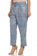 Indigo Cotton Slim Pants image number 2