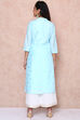 Aqua Art Silk Straight Kurta image number 5