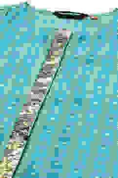 Green LIVA LIVA Straight Printed Kurta Palazzo Suit Set image number 1