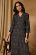 Red Printed Viscose Rayon Straight Kurta image number 6